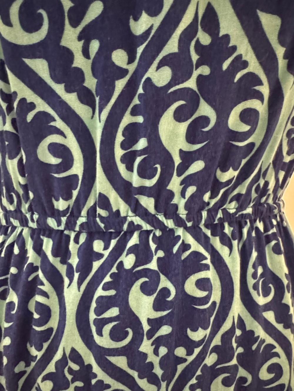 escapada Blue Patterned Maxi Dress - Picture 4 of 6